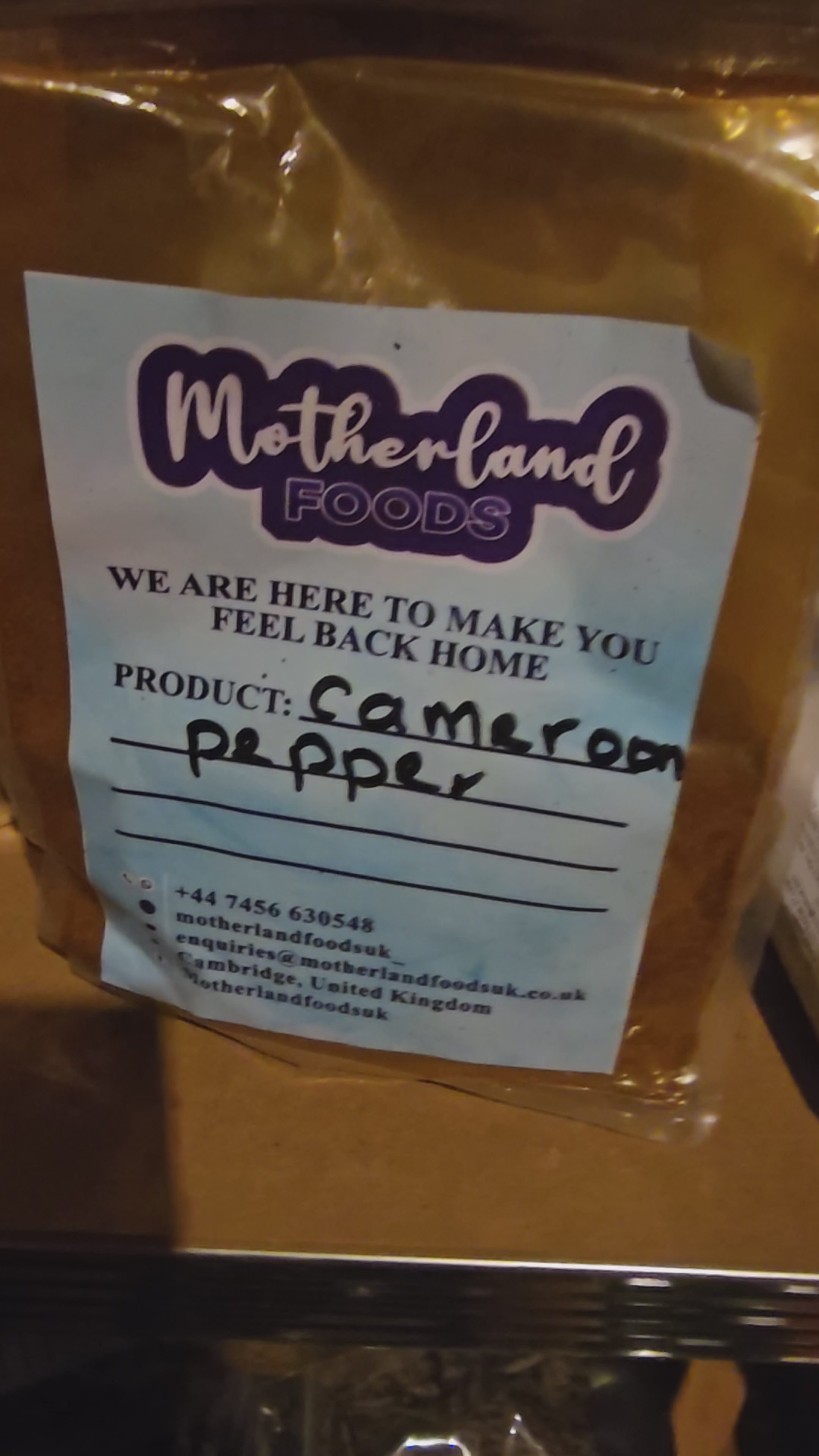 Cameroon pepper(hot)