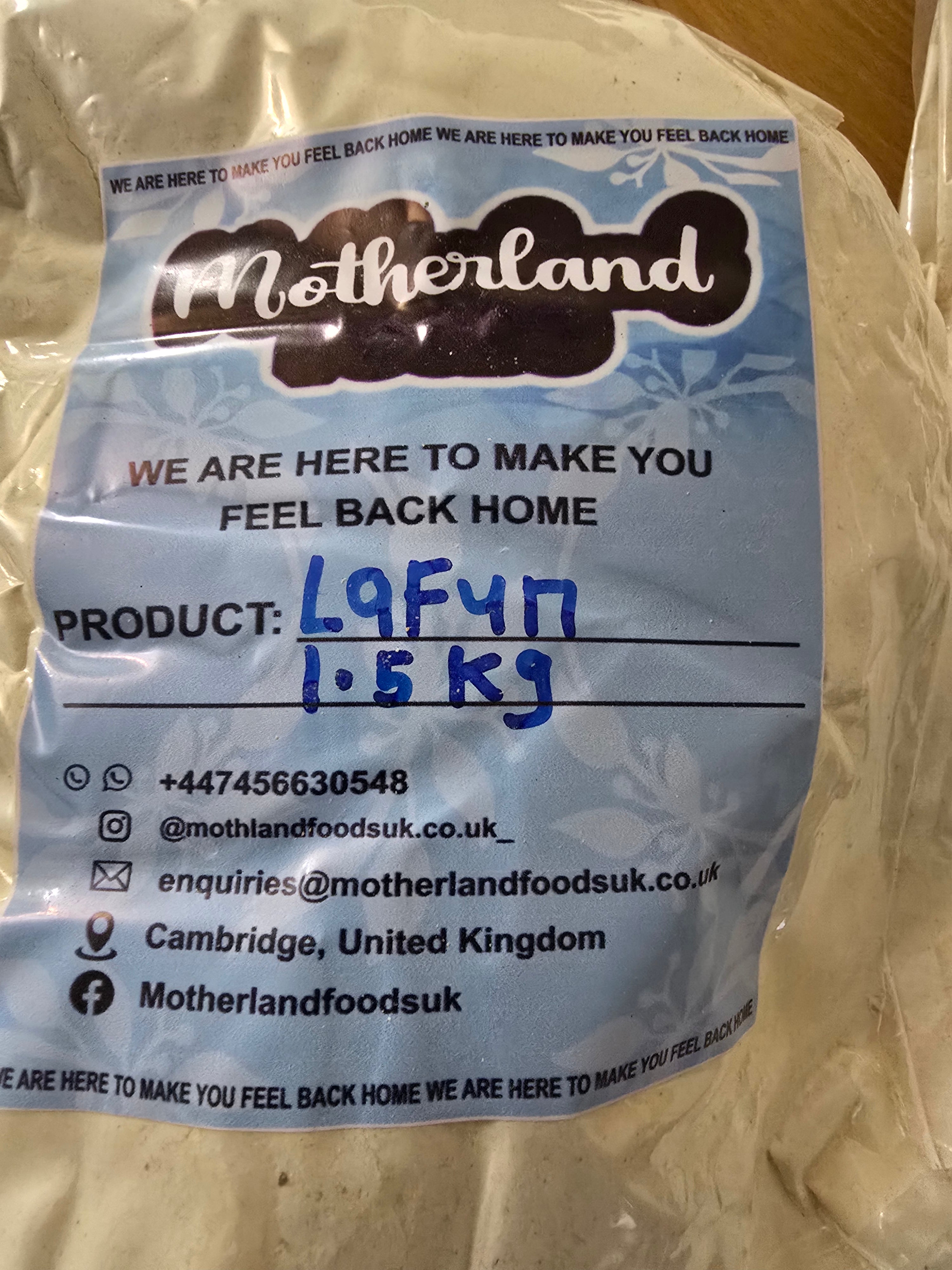 Lafun ( cassava  flour 1.5kg )